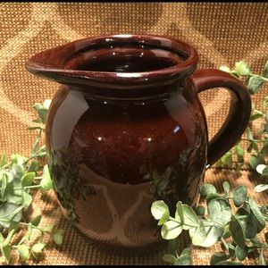 Vintage red ware pitcher